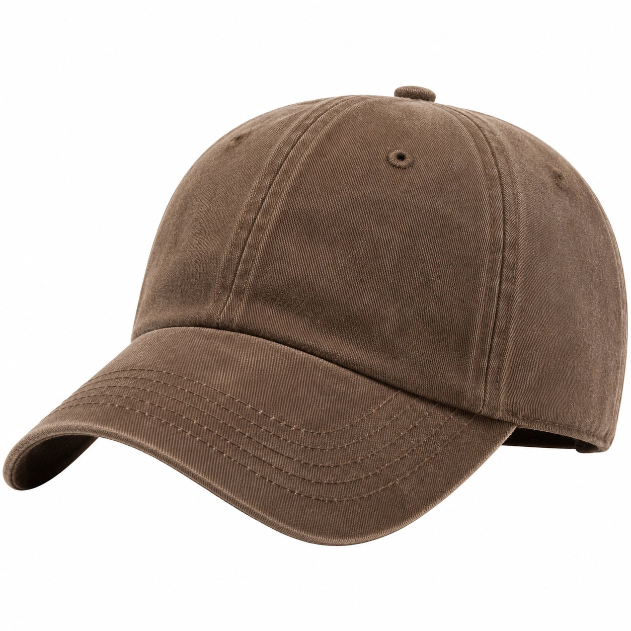 Unisex Braun Baseballkappe mit UV-Schutz