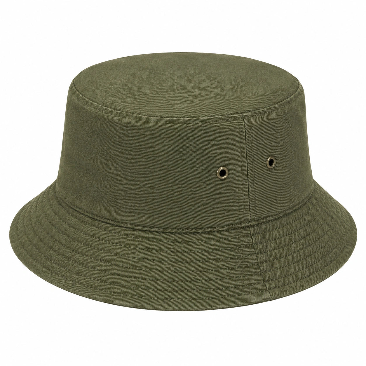Unisex Fischerhut Olivgrün