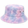 Batik Fischerhut Lila/Rosa Einheitsgröße
