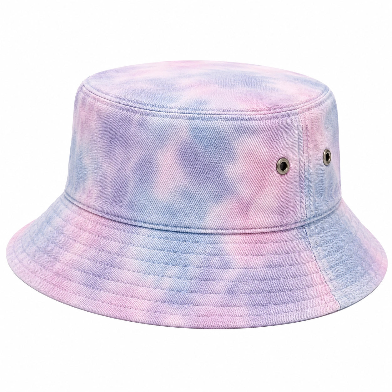 Batik Fischerhut Lila/Rosa Einheitsgröße