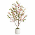 Künstlicher Kirschblütenbaum im Keramiktopf 150cm Rosa