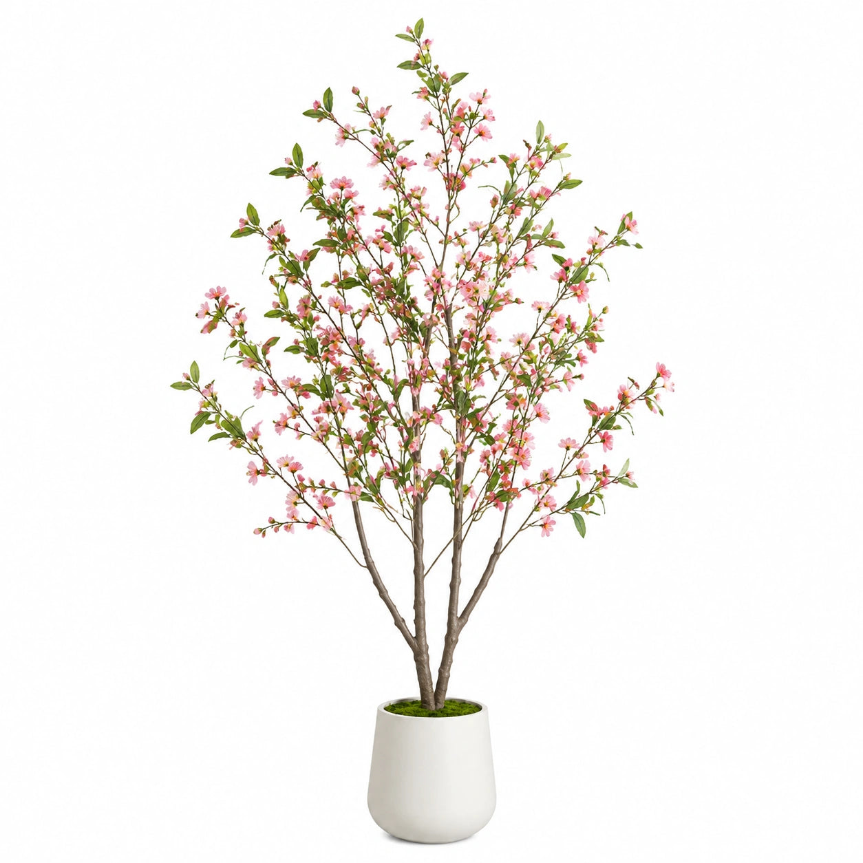 Künstlicher Kirschblütenbaum im Keramiktopf 150cm Rosa