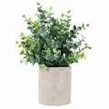 Künstliche Eukalyptus Pflanze im Topf, 30 cm, Grün