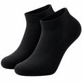 Schwarze Knöchelsocken für den Alltag, 2 Paar