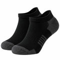 Knöchelsocken Schwarz/Grau Elastisch