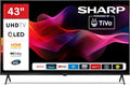 SHARP Fernseher, 43 Zoll, Schwarz, Smart TV, 43HM5745E QLED Smart TV 4K UHD Dolby Vision HDR