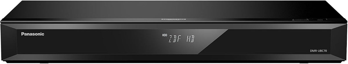 Panasonic Fernseher, Blau, DMR-UBC70EGK UHD Recorder (500GB HDD, 4K Blu-ray Disc, WLAN, 4K VoD, UHD TV Empfang