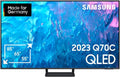 Samsung Fernseher, 65 Zoll, Schwarz, Smart TV, QLED 4K Q70C (GQ65Q70CATXZG, Deutsches Modell), Quantum Prozessor 4K