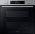 Samsung Backofen, Silber, NV7B4550VDS/U1 Dual Cook Flex Pyrolyse Edelstahl - Serie 4
