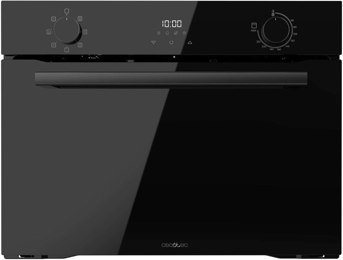 Cecotec Grill, 2600 W, 53 l, 53 L, Schwarz, 7 Funktionen einschließlich, Auftauen, Steam Assist, Niedriger Energieverbrauch