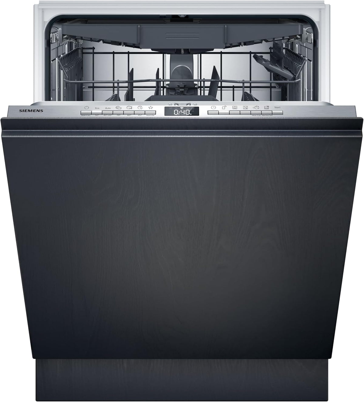 Siemens Geschirrspüler, 60 cm, Silber, iQ300 Vollintegrierter XXL-Höhe SX63EX22CE