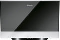 Bauknecht Dunstabzugshaube, 60 cm, Schwarz/Silber, RBHVP 63 LM K / Abluft- und Umluftbetrieb/Kopffrei