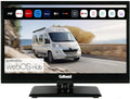 Fernseher, Schwarz, Smart TV, Smart TV GTV1625 Smart TV mit WebOS & Bluetooth DVB-S2/C/T2, Wi-Fi, HDMI für Wohnmobile/LKW/Boot & Zuhause