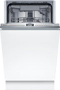 Bosch Geschirrspüler, Silber, Einbau-, Serie 4, 10 Gedecke, SPV4EMX17E