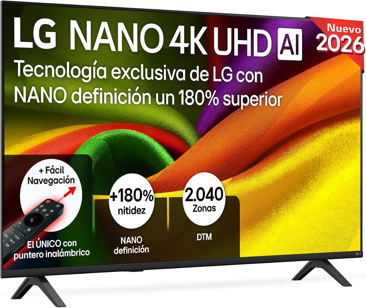 LG Fernseher, Schwarz, 50NU900B6LA.AEU (50NU900B6LA.AEU)