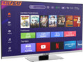 SELFSAT Fernseher, 60 cm, Schwarz, SMART LED TV 1260 ( /24) rahmenloser TV inkl. DVB-S2/C/T2