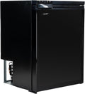 CR65S Kühlschrank, 59 L, 12 V, Schwarz, Frigo Camping Car Porte Réversible, Réfrigérateur Silencieux pour Camping Voiture Chambre
