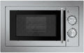 Einbau Mikrowelle, 1000 W, 800 W, 20 l, Silber, Leistung, Grill, 8 Kochmenüs, digitaler Timer 95 min, Edelstahl