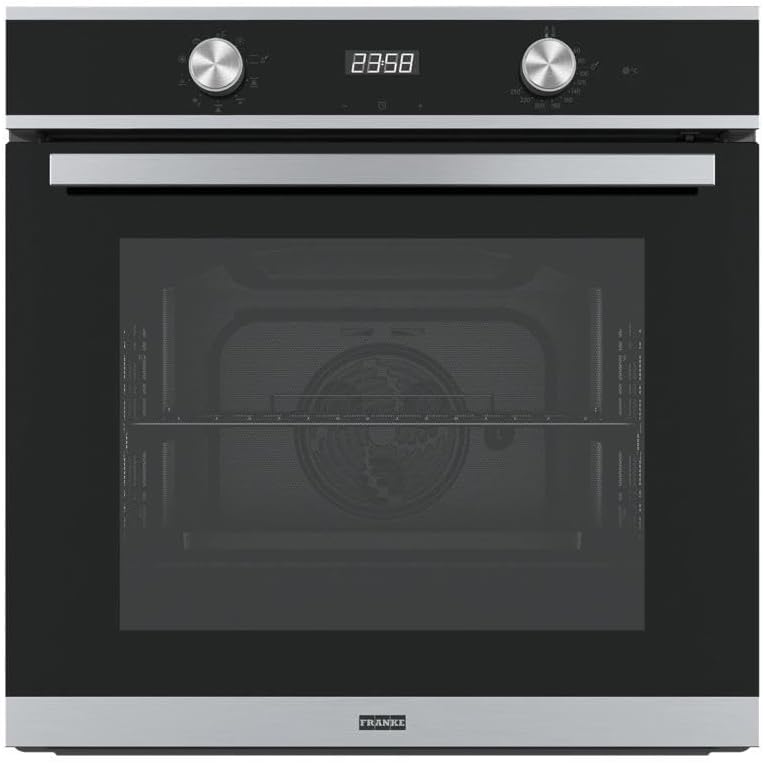 Franke Mikrowelle, Schwarz, Smart FSM 86 H XS Einbauherd