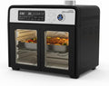 STARLYF Pizzaofen, 28 L, Schwarz, Doble Door Oven Heißluftofen