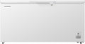 HCF‑HS500EE++ Gefriertruhe, 500 L, Weiß, Energieeffizienzklasse E, Elektronisch gesteuert, LED‑Display & Innenbeleuchtung