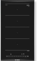 Bosch Kochfeld, 30 cm, Schwarz, PXX375FB1E, Serie 6, Domino-, Einbau, Flex-Induktion, Quick start, einfache Bedienung des es