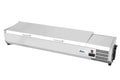 HENDI Wohnzimmerschrank, 290 mm, 230 V, 180 W, Silber, Aufsatzkühlvitrine, Statische Kühlung, Temperatur von -2 bis +8°C
