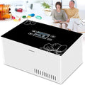 InLiMa Kühlschrank, Weiß, GYJ Medizin Cooler Reefer Container, Auto Aufbewahrungsbox, Medikamenten, Touchscreen-Display
