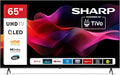 SHARP Fernseher, 65 Zoll, Schwarz, Smart TV, 65HM5745E QLED Smart TV 4K UHD Dolby Vision HDR