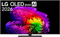 LG Fernseher, 55 Zoll, Silber, Smart TV, OLED55G66LS - TV Smart TV 4K 3840 x 2160 Pixel OLed DVB-T2