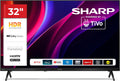 SHARP Fernseher, Schwarz, 32HE2345E, TiVo TV, 32' HD, Rahmenlos, 60 Hz, HDR10, 2x8 W Sound, 3X HDMI, 2X USB, Farbe