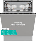 Gorenje Geschirrspüler, 60× 82×55,5 cm, 60 cm, Silber, GV16B Vollintegrierbar / /8 Programme/16