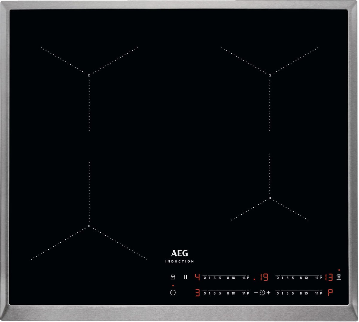 AEG Kochfeld, 60 cm, Schwarz, IKS6443AXB Autarkes / Induktion / Hob²Hood /