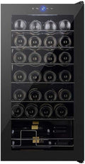 Multifunktionaler Weinkühlschrank, Schwarz, thermoelektrischer Weinschrank, Einbau-Wein- und Bierkühlschrank mit digitaler