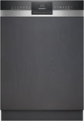 Siemens Geschirrspüler, Silber, SN53HS10UE Teilintegrierbarer Einbau