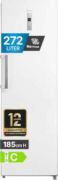 Midea Kühl-Gefrierkombination, 474 L, Weiß, Cross Door, 4-Türig