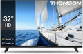 Thomson Fernseher, 32 Zoll, 81 cm, Schwarz, Led HD Google TV, Wi-Fi, Dolby Audio, Bluetooth 5.1, Triple-Tuner (Kabel/Satellit/Antenne)