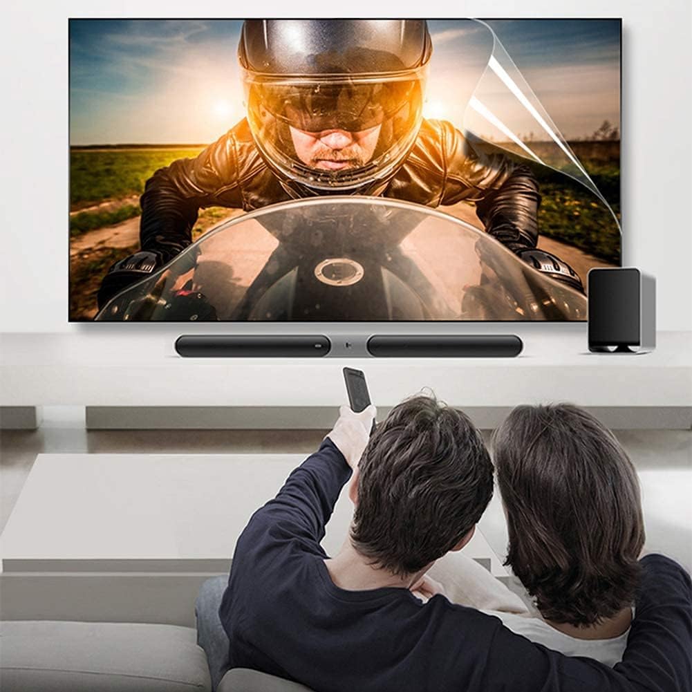 Bildschirmschutzfolie TV-Schutzfolie, 50 Zoll, importiertes PET-Material, Schwarz