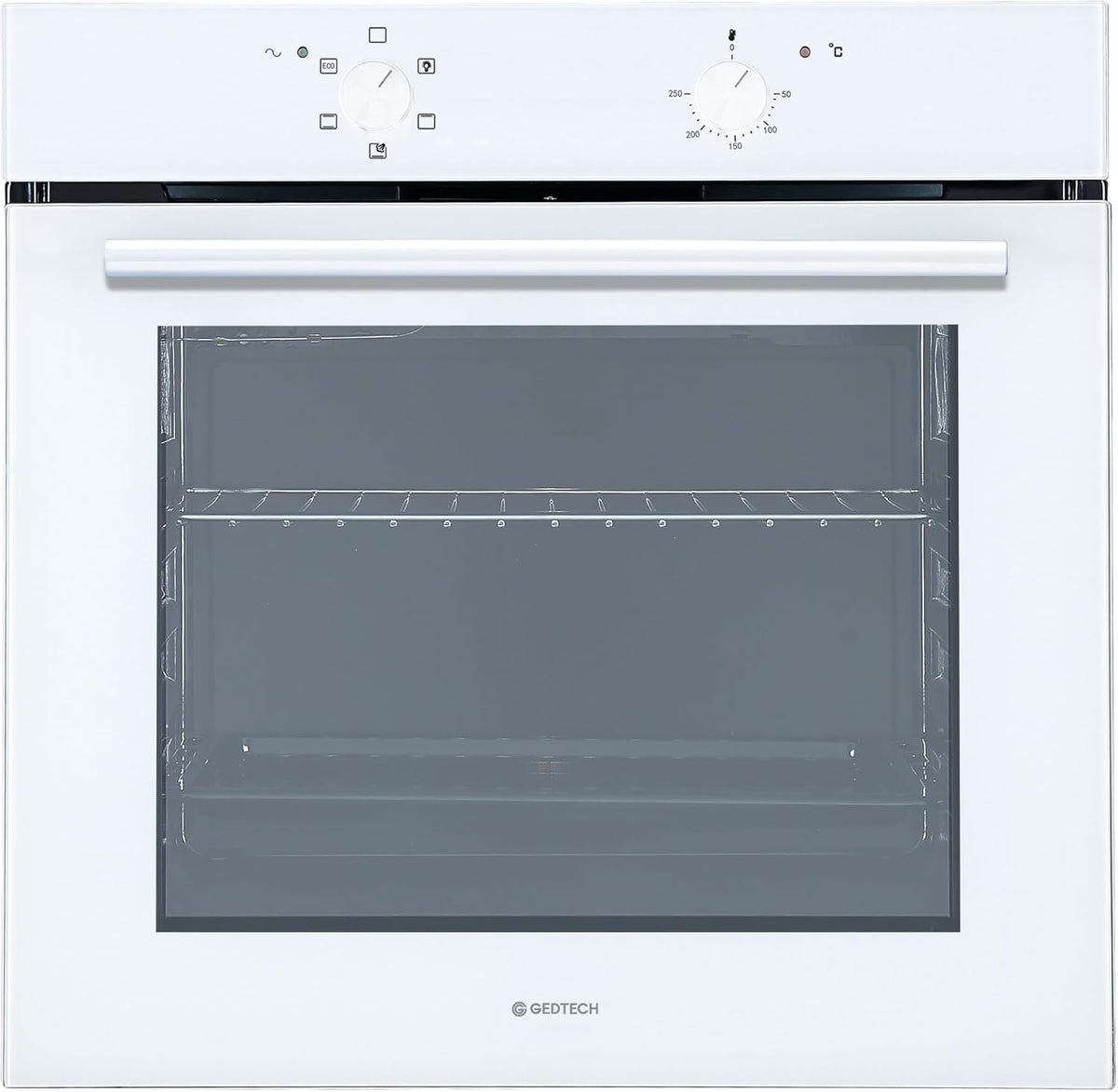 GEDTECH Backofen, 76 L, Weiß, Einbau- GFO76WH, Grill, Kalttür, Dampffunktionen
