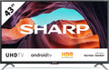 SHARP Fernseher, 43 Zoll, 109 cm, Schwarz, Smart TV, 43BL6EA Android TV 4K Ultra HD LED (Smart TV, Harman Kardon