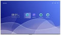 Newline Digital-Signage-Display, Schwarz, STV-4324+ 43 STV+ Series, Android 14, Cast+, Digital Signage Display [Non-Touch]