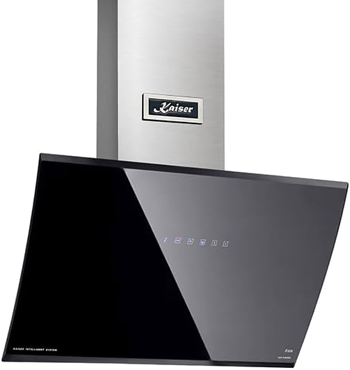 Kaiser Dunstabzugshaube, 1250 m, 60 cm, Silber, AT 6488 kopffrei, Automatische Kontaktlose Öffnung, kopffreihaube
