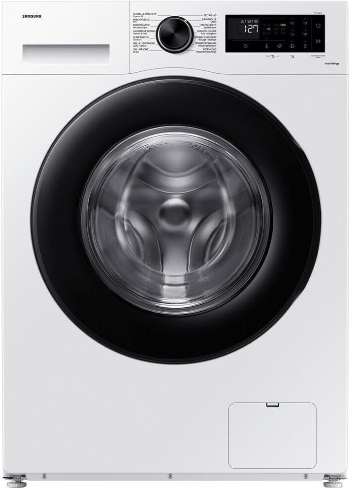 Samsung Waschmaschine, 9 kg, Weiß, WW90CGC04AAEEG Frontlader-, Kapazität