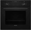 Siemens Backofen, 60 x 60 cm, Schwarz/Silber, iQ100 Einbau- Schwarz Edelstahl HB013FBB1
