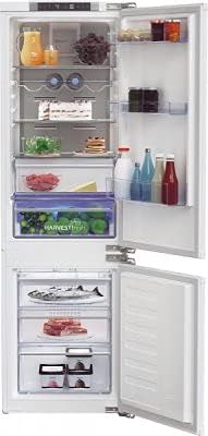 Beko Kühlschrank, 283 L, 193 L, 78 L, Weiß, Einbau-, E Energieeffizienzklasse, Kühlraum, Gefrierfach