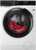 AEG Waschtrockner, 10 kg, 6 kg, Weiß, LWR7E106EX Frontlader + WiFi EEK: D (Skala A bis G)