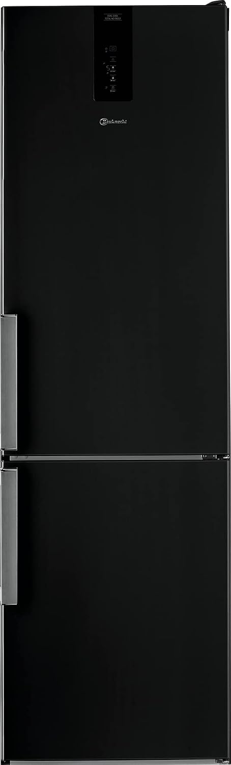 Bauknecht Kühl-Gefrierkombination, 201 cm, 257 L, 39 dB, 98 L, Schwarz, KGDNF 20C GDSX Kühl-Gefrier-Kombination/ C/ Höhe/158