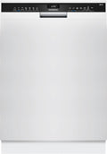 Siemens Geschirrspüler, 60 cm, Weiß, SN43HW03TE iQ300 Unterbau, Besteckkorb, smartStart, intensiveZone, varioSpeed Plus - schnelle Reinigung