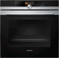 Siemens Backofen, 60 x 60 cm, Schwarz, HB676G0S1 Einbau- iQ700, Integrierbarer, activeClean, TFT-Display, cookControl Plus