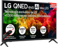 LG Fernseher, 43 Zoll, Schwarz, QNED Evo AI (2026) QNED Mini-LED 4K UHD - 43QNED81B6C